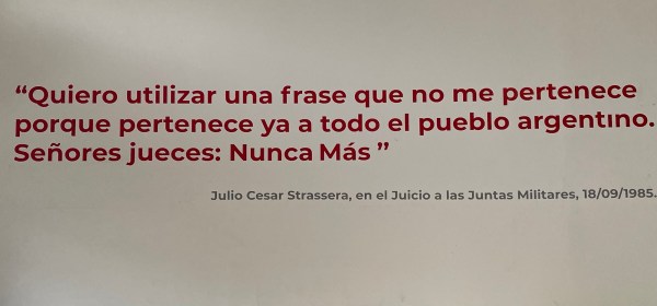 Nunca más / Mai&nbsp;più